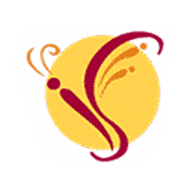 The image shows a logo with the letters 'A' and 'T' in stylized font, set against a background that includes a splash of water droplets and a graphic element resembling a paint palette.